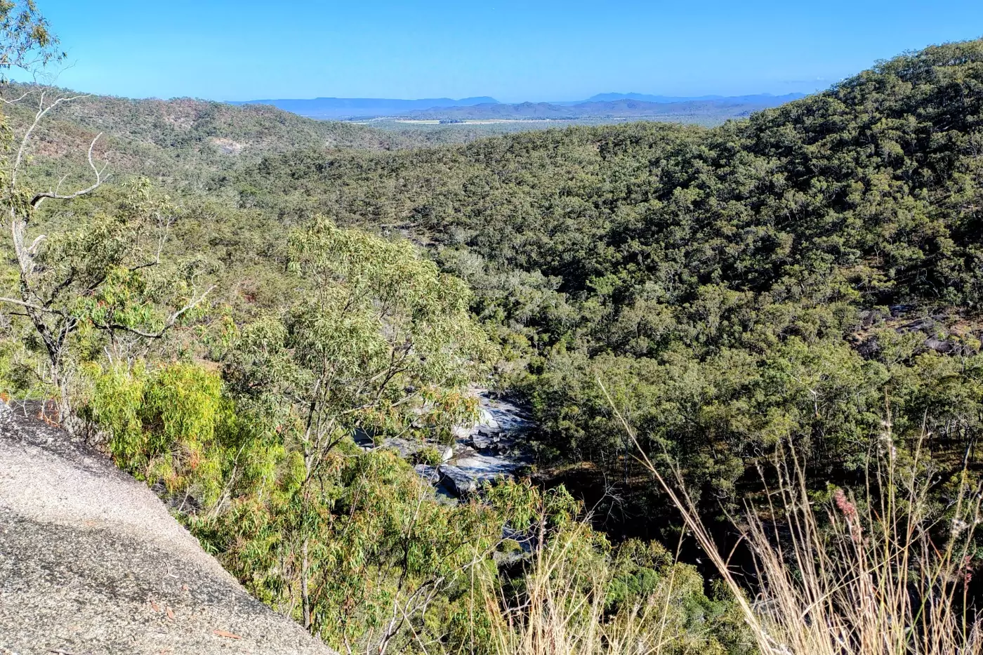 Davies Creek Falls Walking Track View of The Atherton Tablelands from Davies Creek Falls walking track and lookout