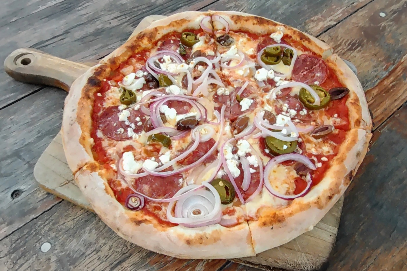pizza from chillys pizza Port Douglas